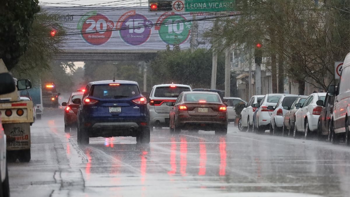 Lluvias en Torreón. | Verónica Rivera