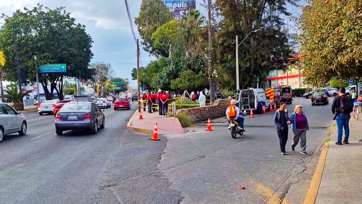 Localizan cuerpo en aljibe de jardinera sobre bulevar López Mateos | Especial