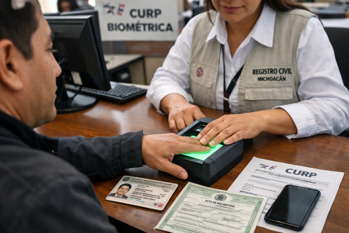¡No te quedes sin tu turno! Sigue estos pasos para agendar tu cita para la CURP Biométrica y completa tu registro de forma rápida y sencilla.