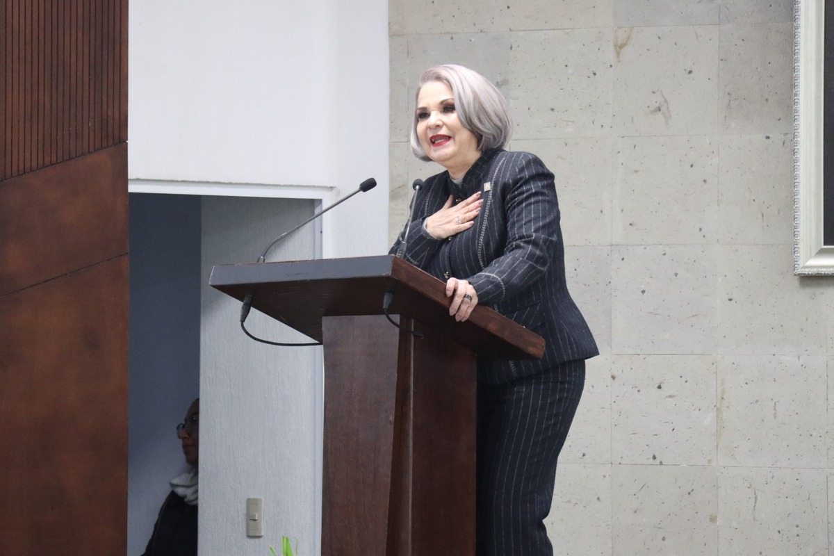 Rebeca Aladro Echeverría, magistrada presidenta del Poder Judicial del Estado de Hidalgo.