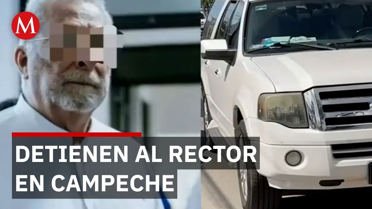 Rector de la Universidad Autónoma de Campeche es detenido en medio de tensiones con Layda Sansores