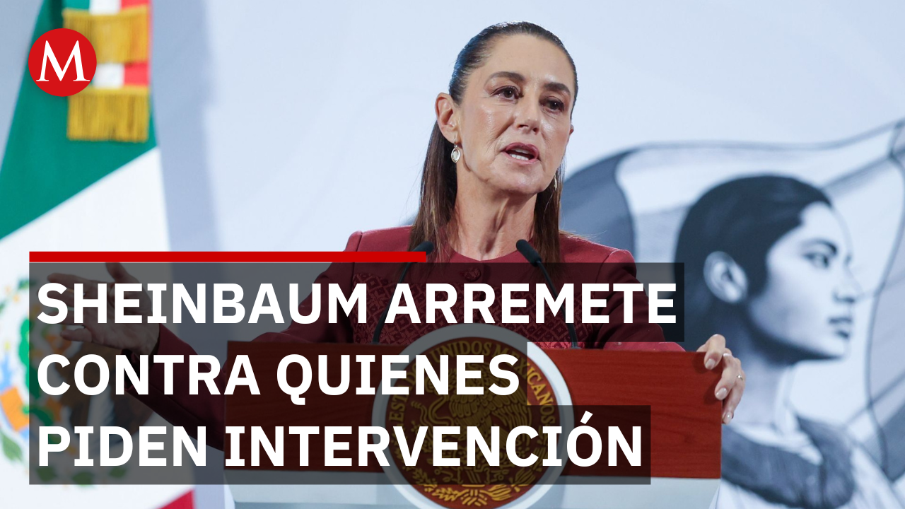 Sheinbaum vs PRIAN: Los acusa de buscar intervención extranjera