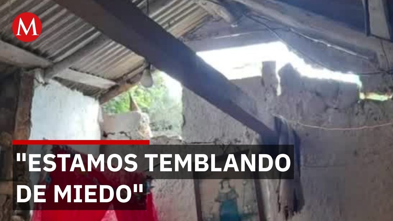 En la Sierra de Hidalgo, damnificados regresan a su casa cien días después