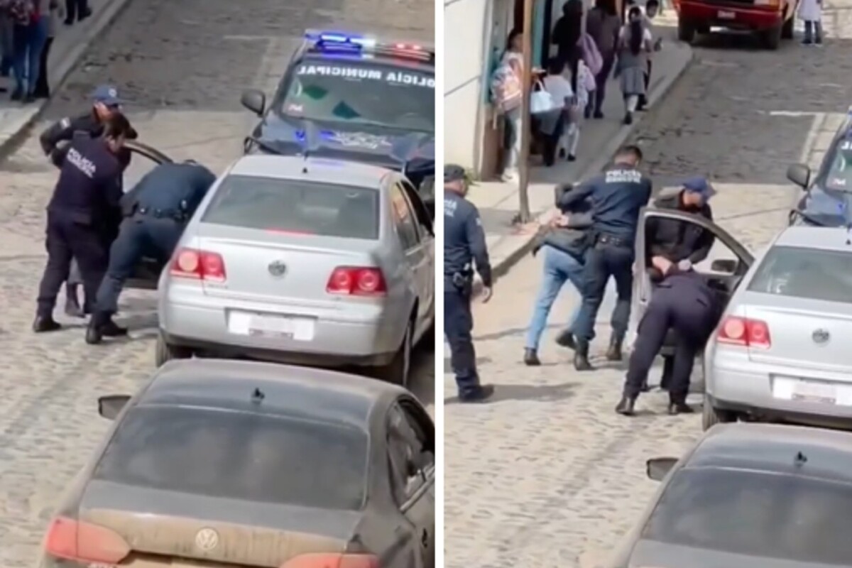 Video exhibe presunta agresión policial a adulto mayor en Huasca de Ocampo