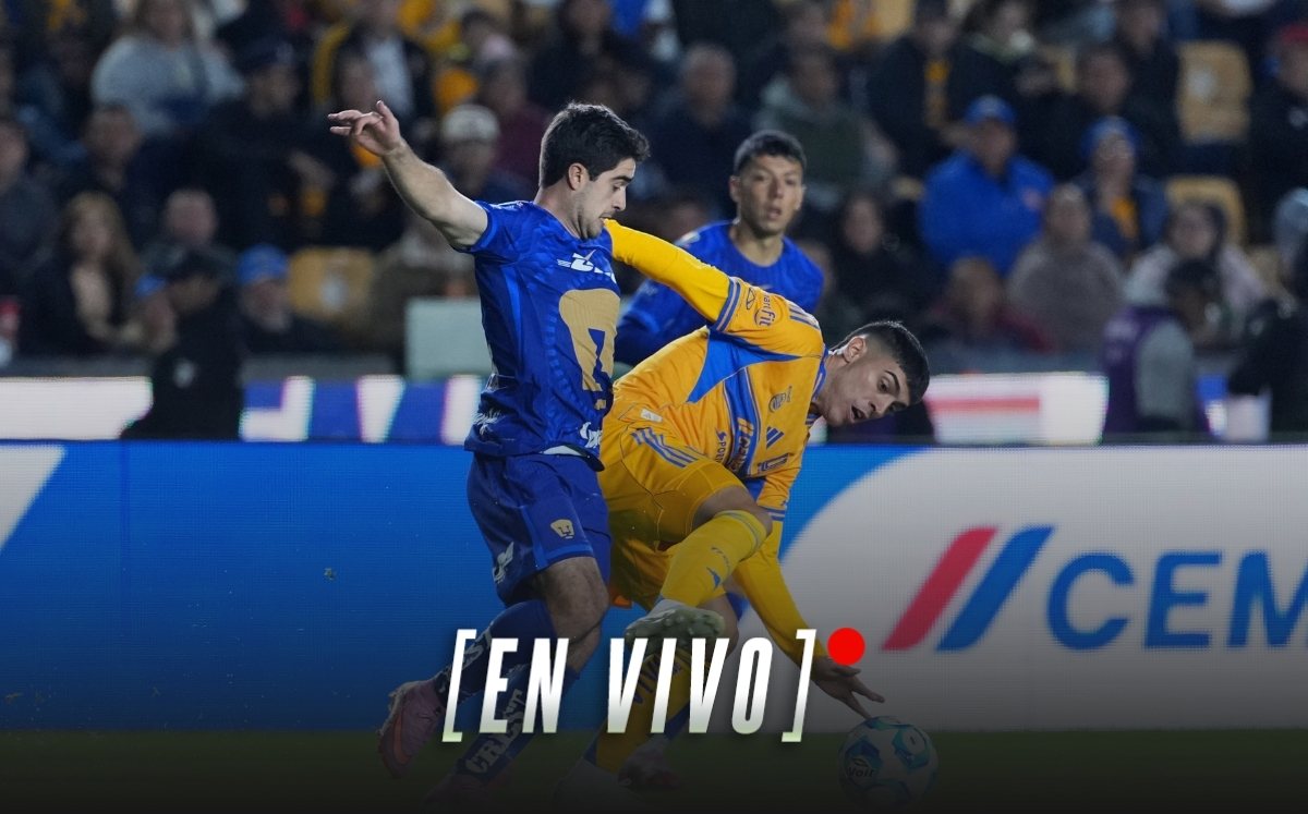 EN VIVO | Tigres vs Pumas:  Partido HOY de la Jornada 2 de la Liga MX 2026 (Imago7)