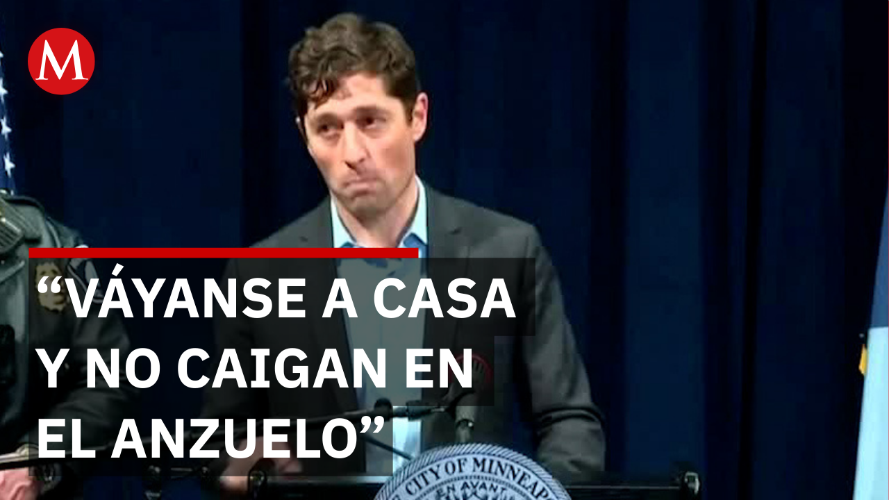 Alcalde de Minneapolis critica a ICE y pide calma a manifestantes