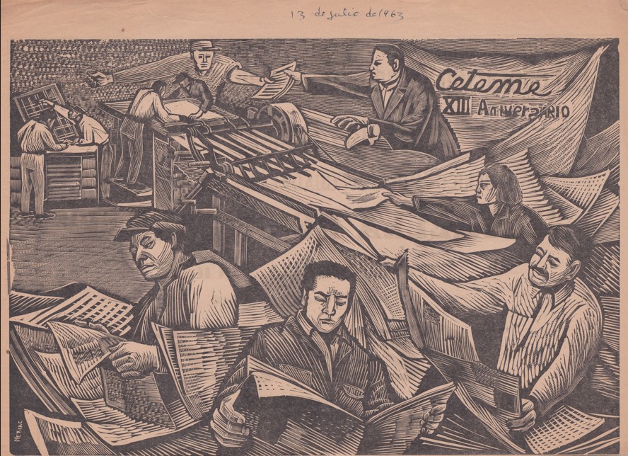 “Adolfo Mexiac clamaba por la soberanía de los pueblos con su arte”: Alejandro Brito