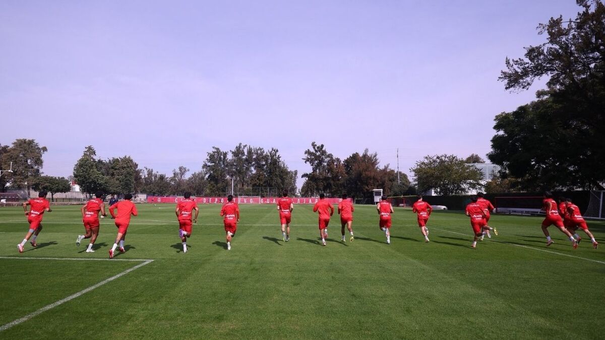 La cancha dos de Verde Valle ya cuenta con el césped híbrido que también se instaló en el Estadio Guadalajara. Crédito: Cortesía