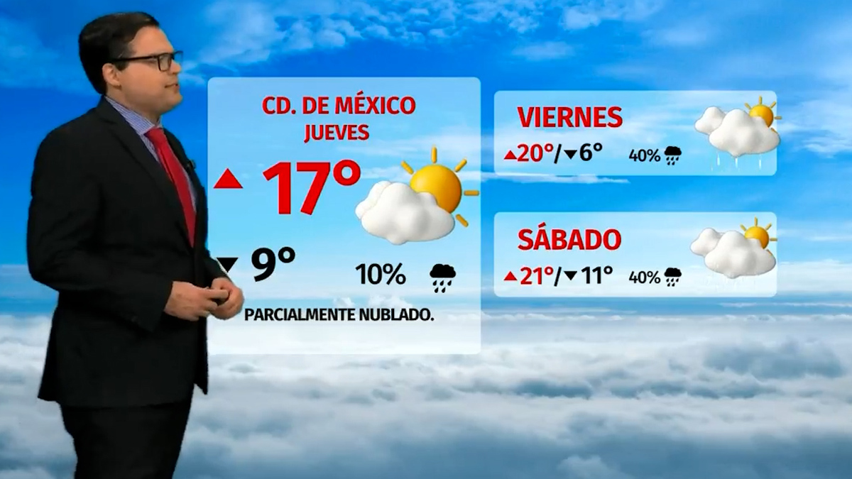 Clima de hoy 15 de enero de 2026 | Pronóstico con Nelson Valdez