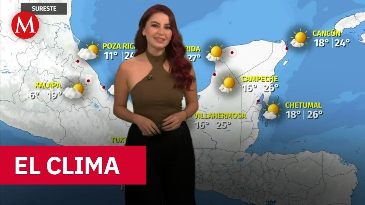 Clima de hoy jueves 15 de enero de 2026 | Pronóstico con Sandy Tok