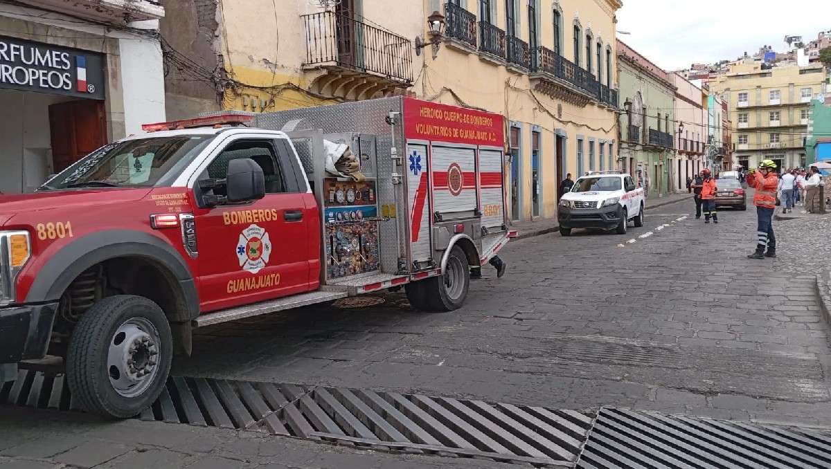 Guanajuato capital: vecinos reportan presunta fuga de gas | Especial