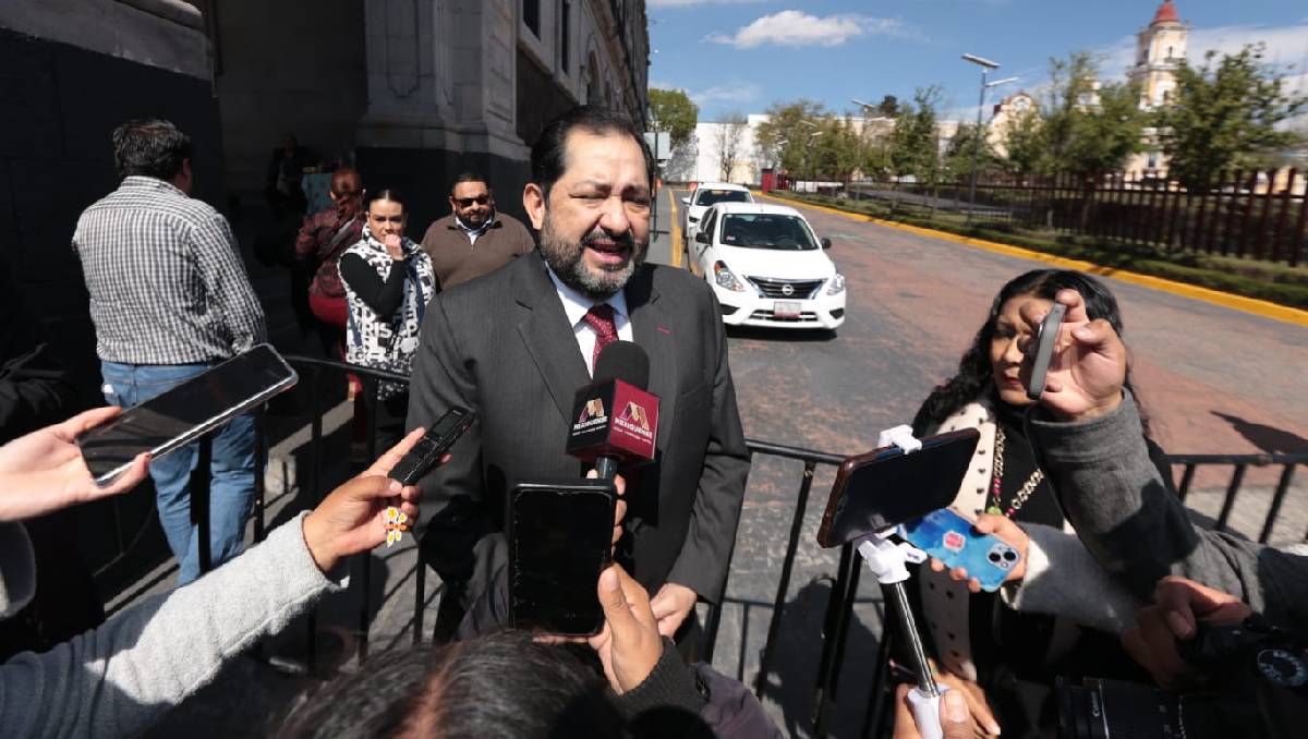 Los legisladores de Morena en Edomex se reunirán en la CdMx, informó Francisco Vázquez. Foto: (Tania Contreras)