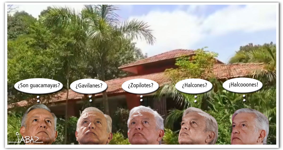 No le vaya a dar torticolis