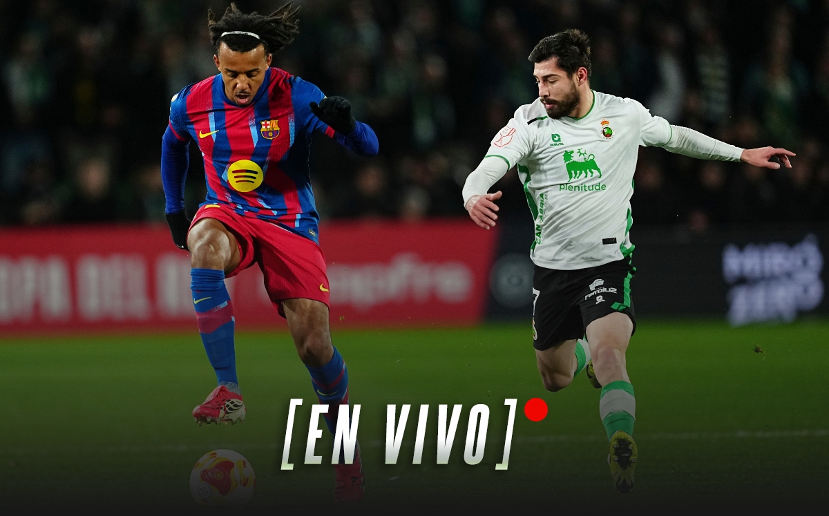 Racing de Santander vs Barcelona EN VIVO. Partido HOY Octavos de Final Copa del Rey 2026 (AP)