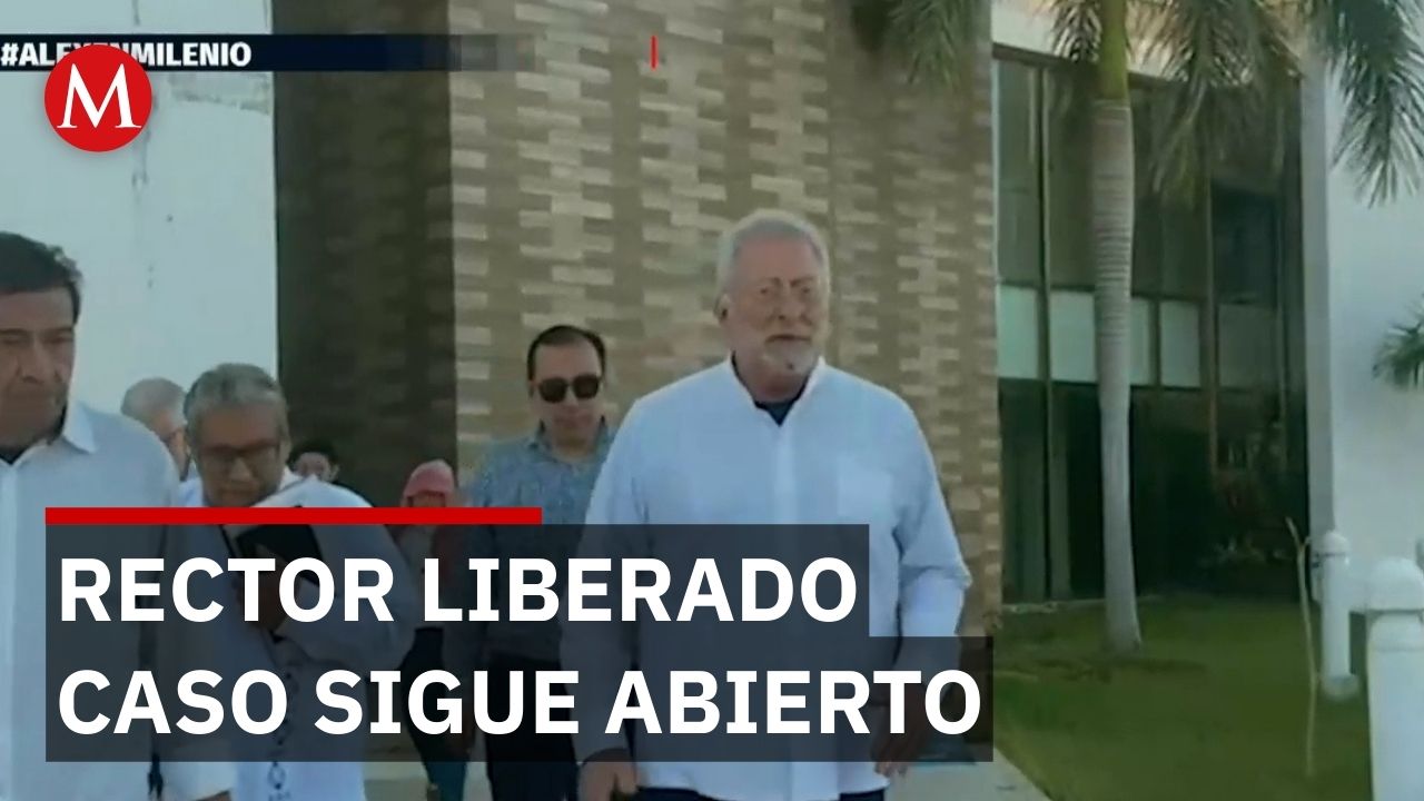 Rector liberado tras detención pero sigue proceso por narcomenudeo