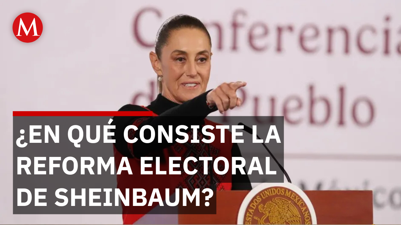 “Reforzará la democracia”: Sheinbaum niega que el INE pierda su autonomía