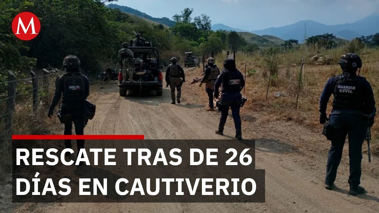 Rescatan en Michoacán a víctima de secuestro tras 26 días de cautiverio