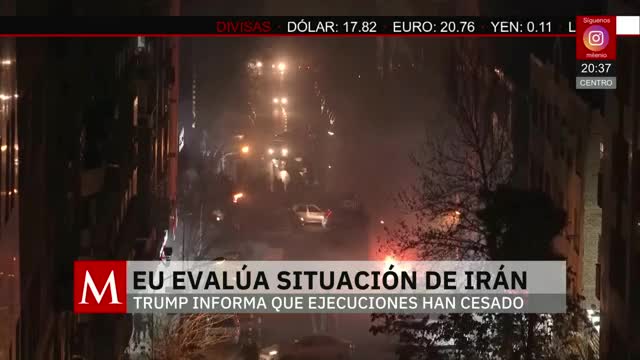 Trump no descarta una intervención ante la crisis en Irán | Pedro Gamboa, 14 de enero de 2026