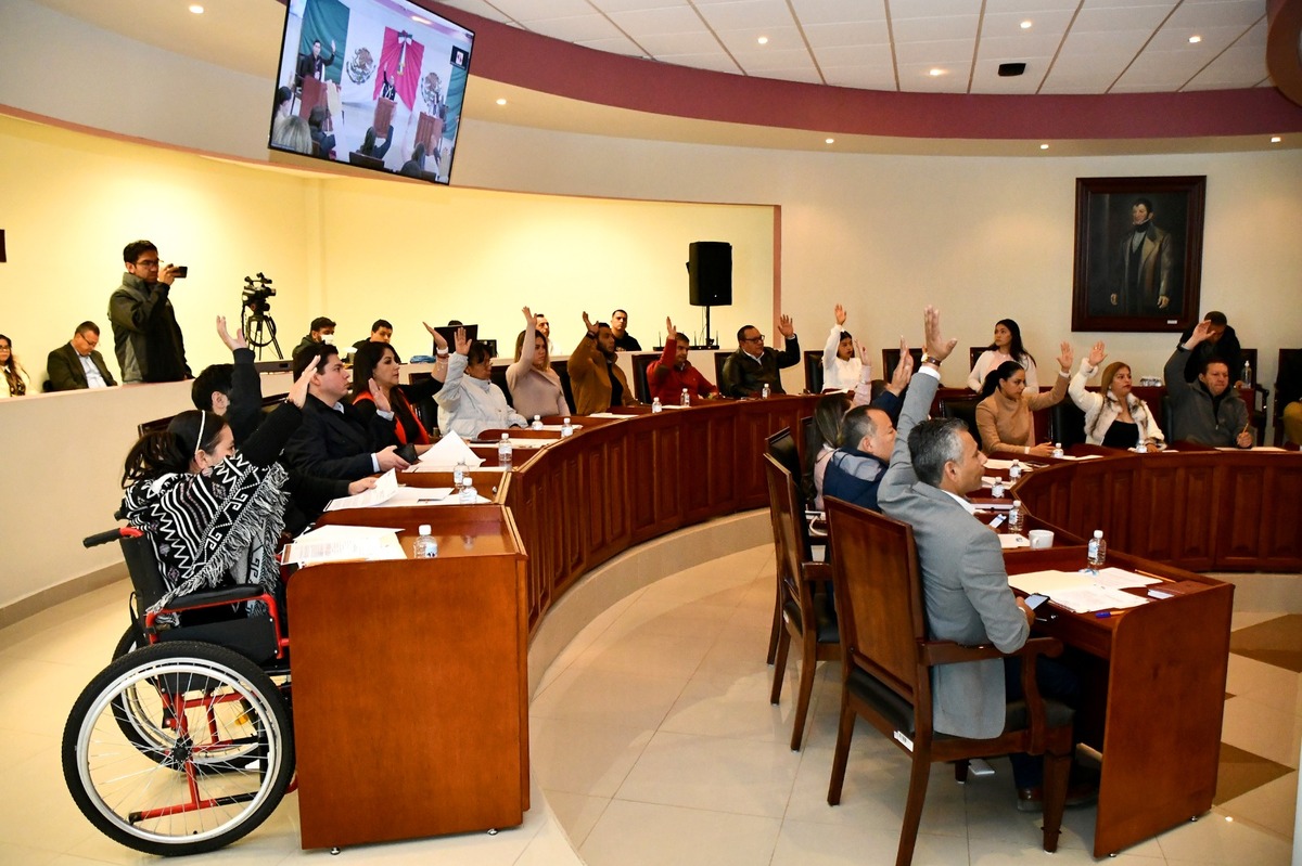 Tulancingo aprueba la donación de patrulla. (Cortesía)