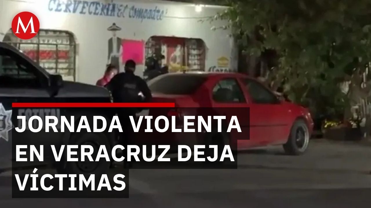 En Veracruz, ataques armados en diferentes municipios dejan tres personas muertas