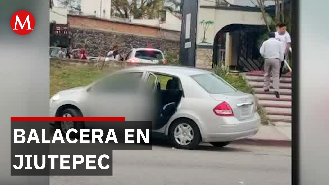 Balacera en Jiutepec: enfrentamiento entre delincuentes y policías