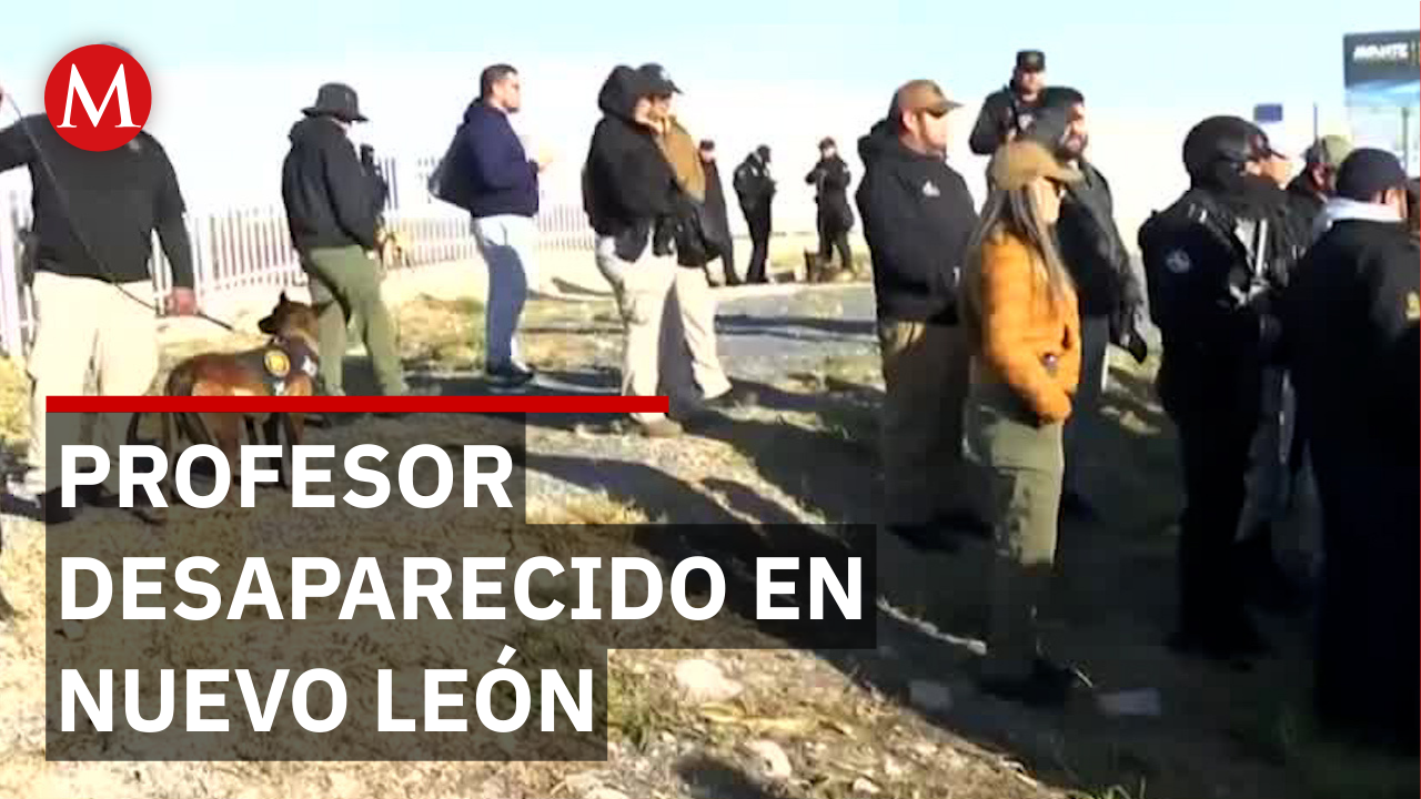 Buscan a catedrático desaparecido en NL