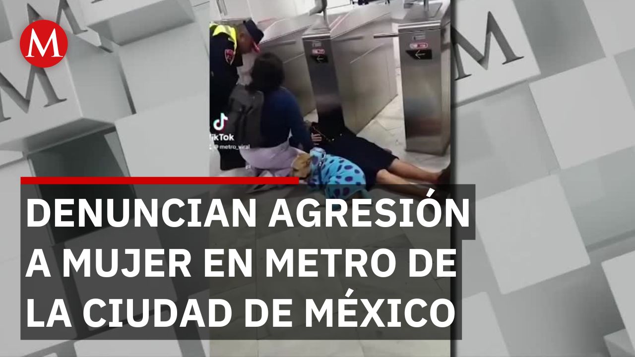 Denuncian presunta agresión de policías a mujer que intentaba ingresar con su perro al Metro