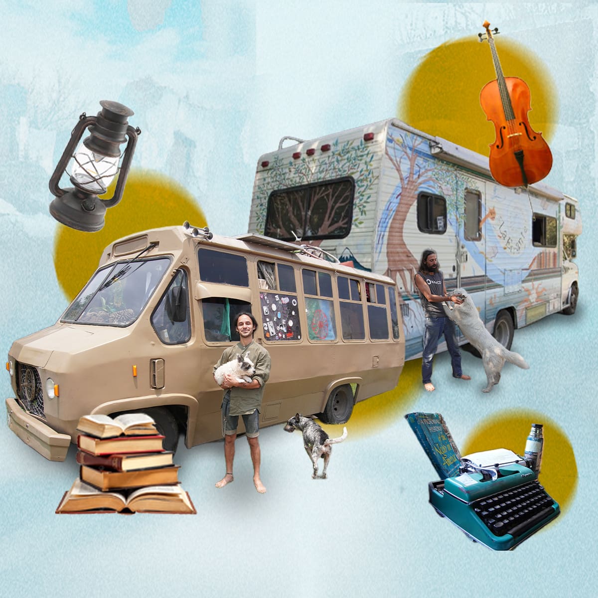 El estilo de vida camper (o vivir en casas rodantes) rompe con la estabilidad y el arraigo que muchas personas anhelan.