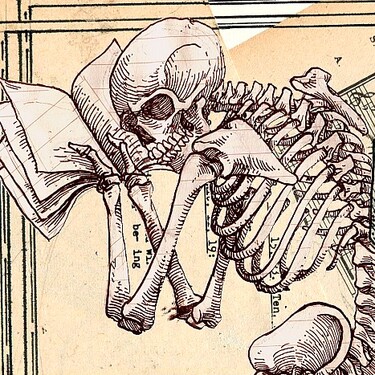 Ex libris: Ayer y mañana. Ilustración del artista visual Eko.