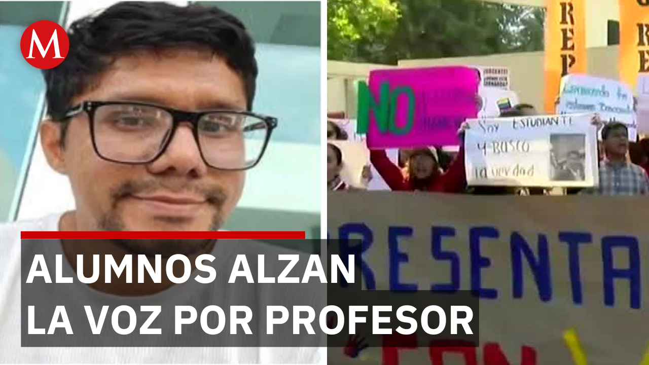 Exigen localizar a profesor Leonardo Ariel; hay movilizaciones en Puebla