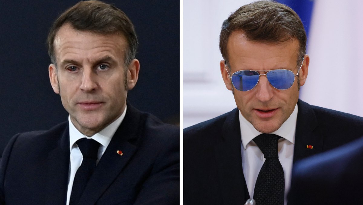 ¿Qué le pasó a Emmanuel Macron en el ojo? Revelan por qué el presidente de Francia usó lentes en un evento oficial