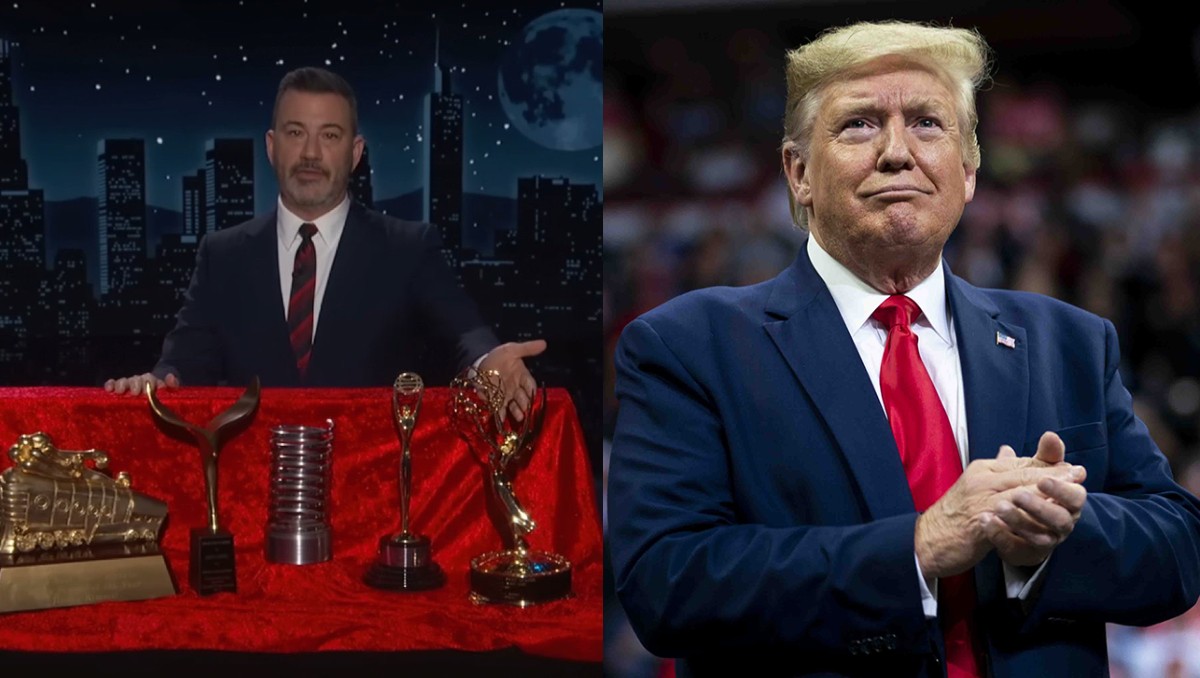 Jimmy Kimmel ofrece sus premios a Donald Trump | Especial
