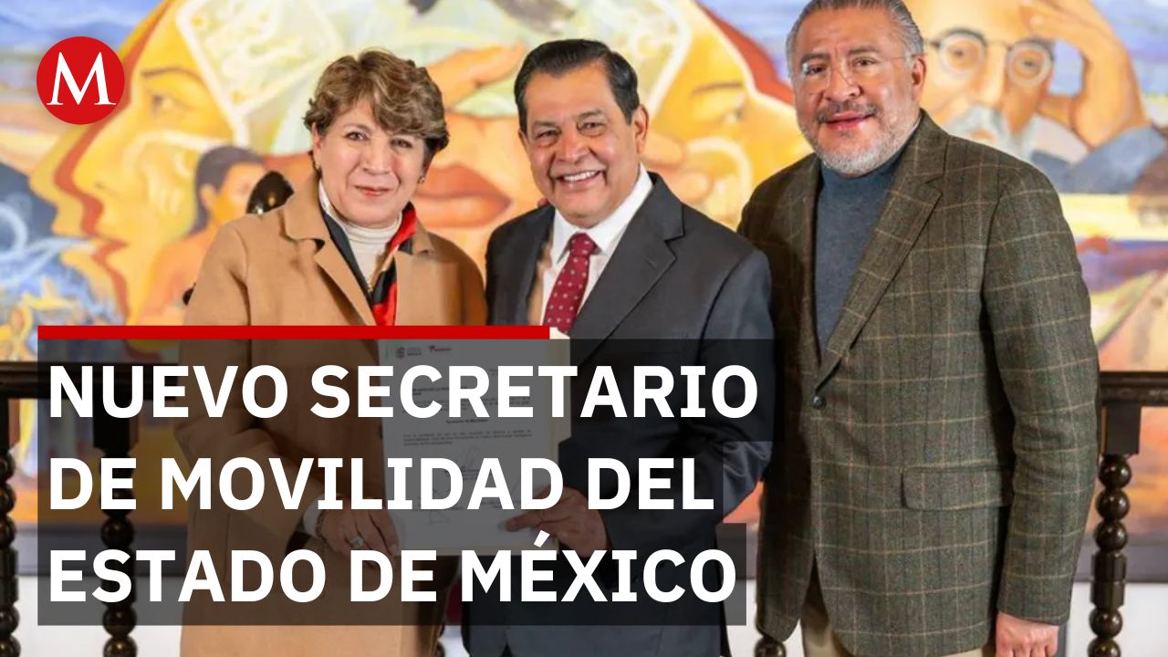 Juan Hugo de la Rosa es nombrado como nuevo secretario de Movilidad del Edomex