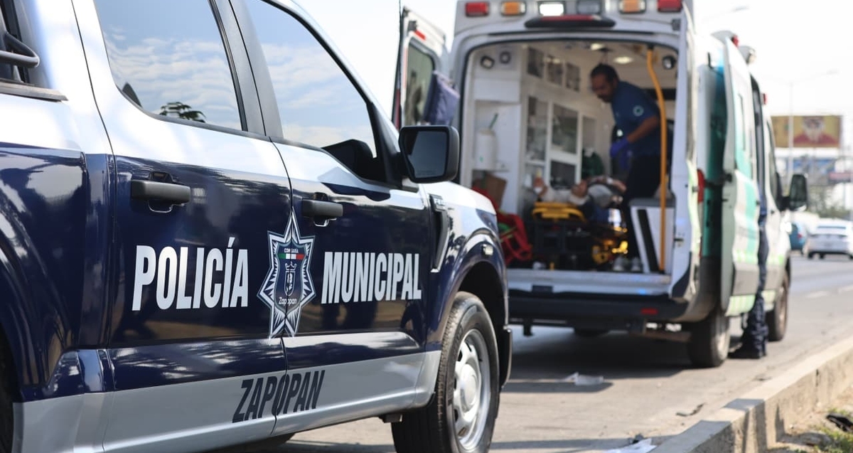 La mujer fue trasladada de emergencia a las instalaciones de la Cruz Verde Norte (Foto: Juan Carlos Munguía)