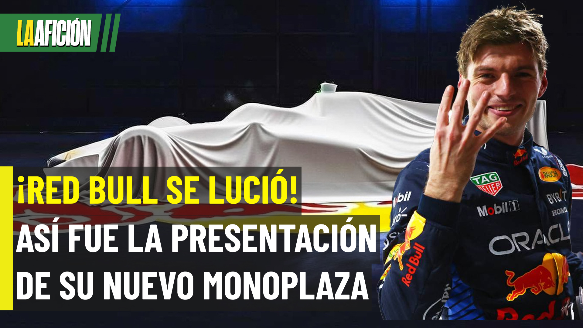 Red Bull presenta el diseño de su monoplaza, inspirado en sus años 'dorados'