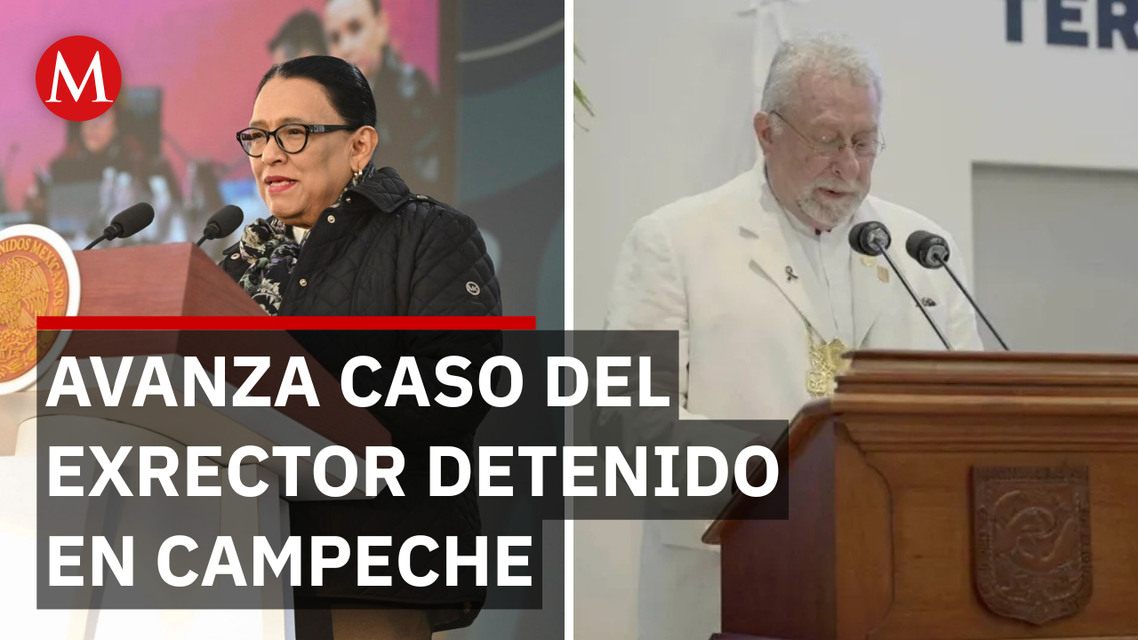 Rosa Icela confirma liberación del rector de la Universidad de Campeche