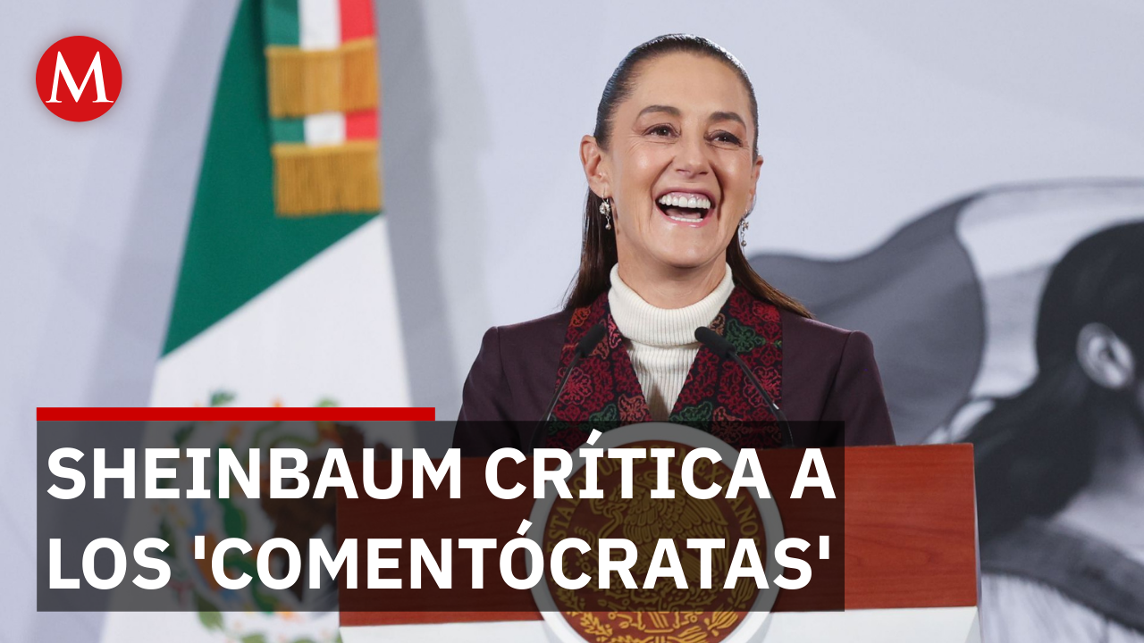 Sheinbaum se burla de los comentócratas que opinan de la Reforma electoral