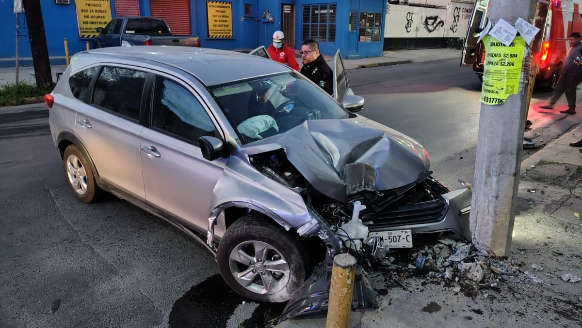 Al sitio acudieron paramédicos de la Cruz Roja para prestar el auxilio | Agustín Martínez