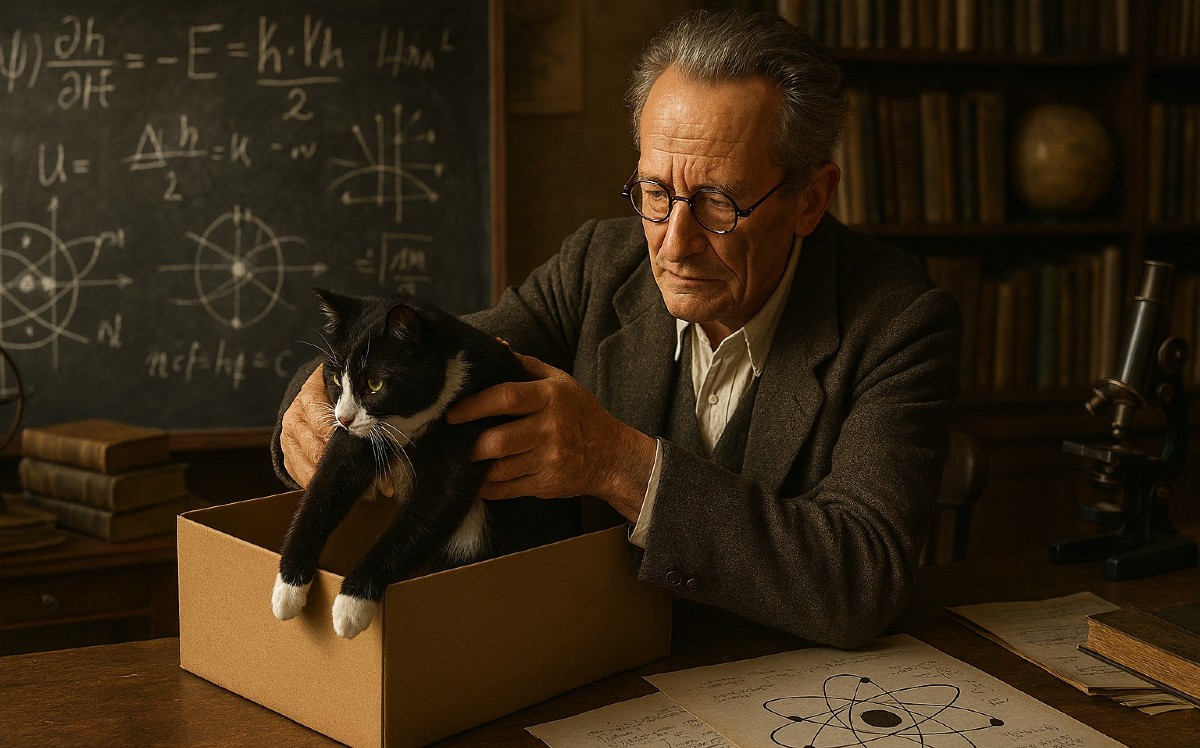 El gato de Schrödinger: el experimento que puso en duda la realidad