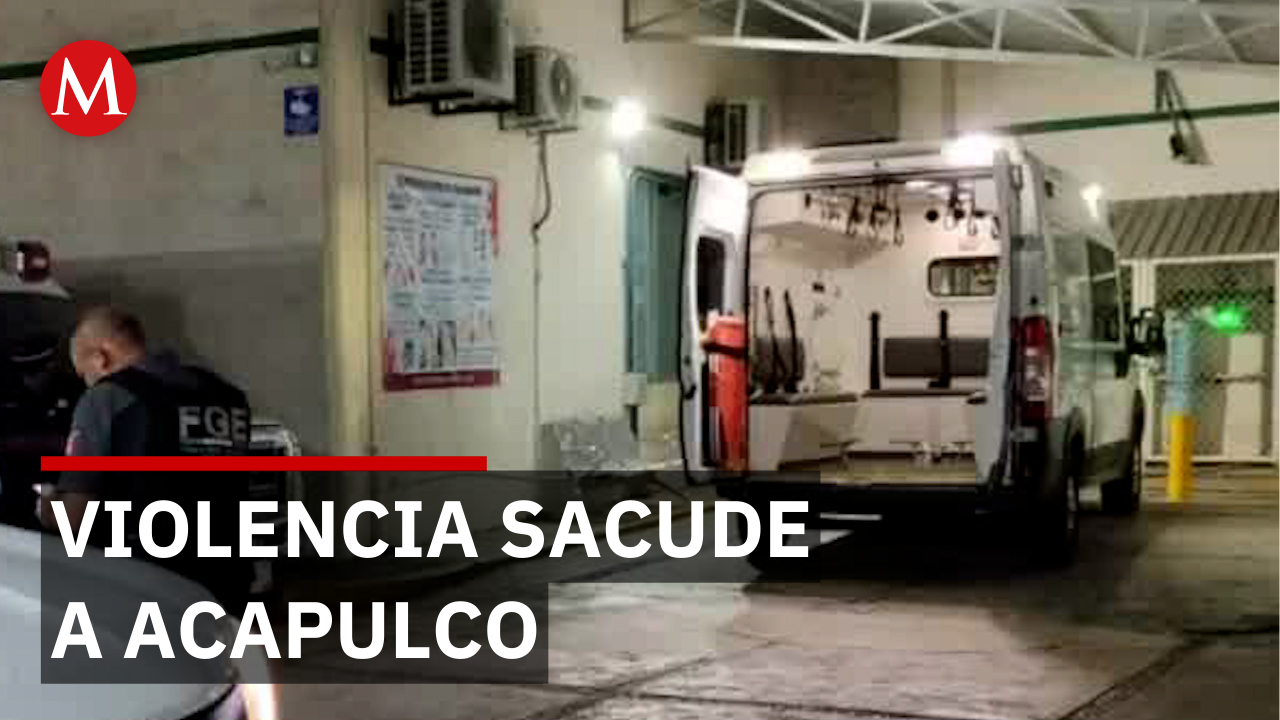 Violencia deja dos muertos y tres heridos en el puerto de Guerrero