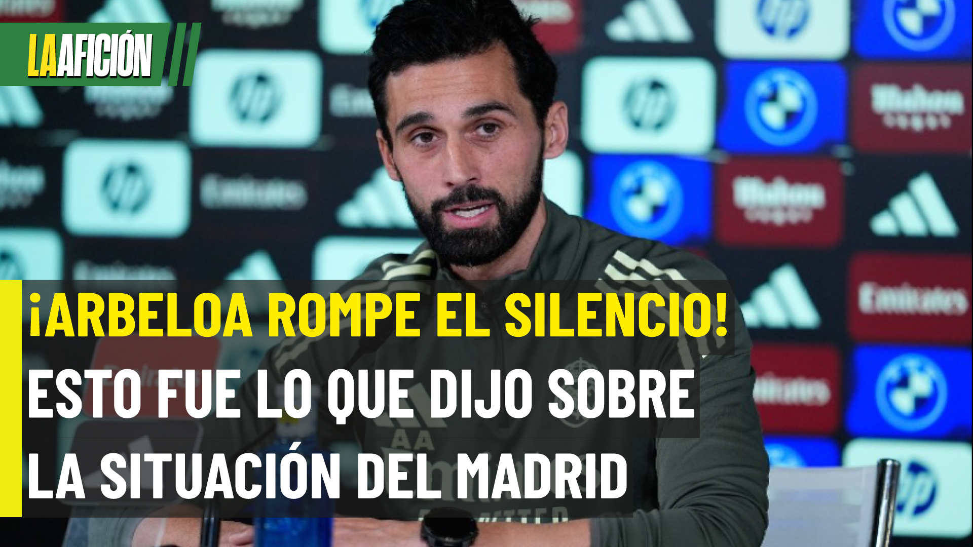Arbeloa pide a la afición del Real Madrid que se una y apoye a los jugadores en este momento difícil