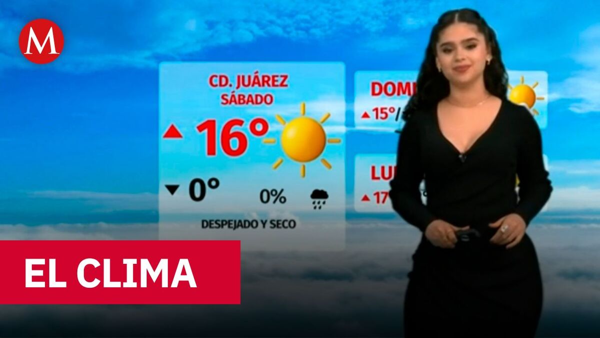 Clima de hoy sábado 17 de enero de 2025 | Pronóstico con Natalia Sánchez