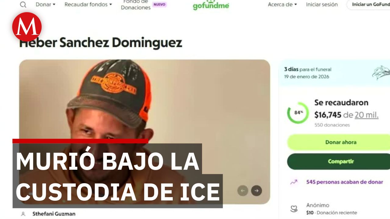 Heber Sánchez, mexicano que murió bajo la custodia de ICE en Atlanta; dejó a su familia sin sustento