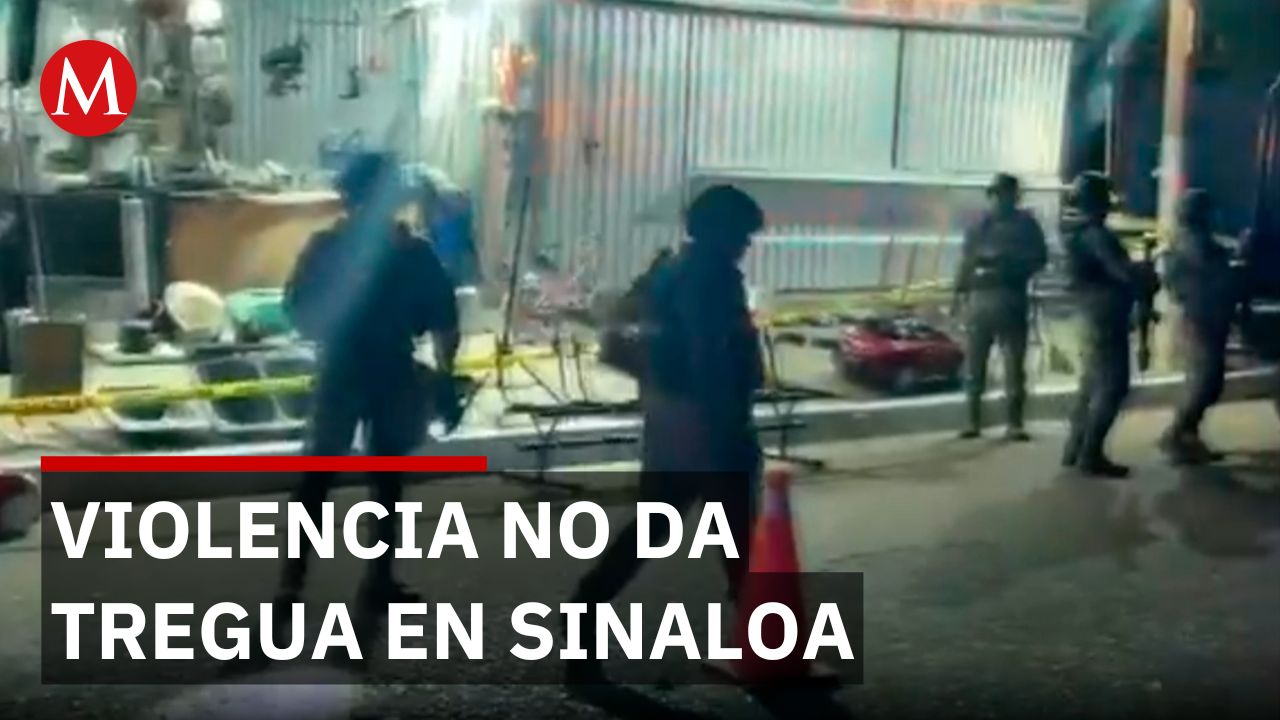 Jornada violenta en Sinaloa deja cinco muertos; Fiscalía abre cuatro investigaciones