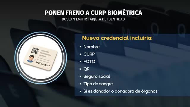 Ponen freno a la CURP biométrica por su alto costo | Alex Domínguez, 16 de enero de 2026