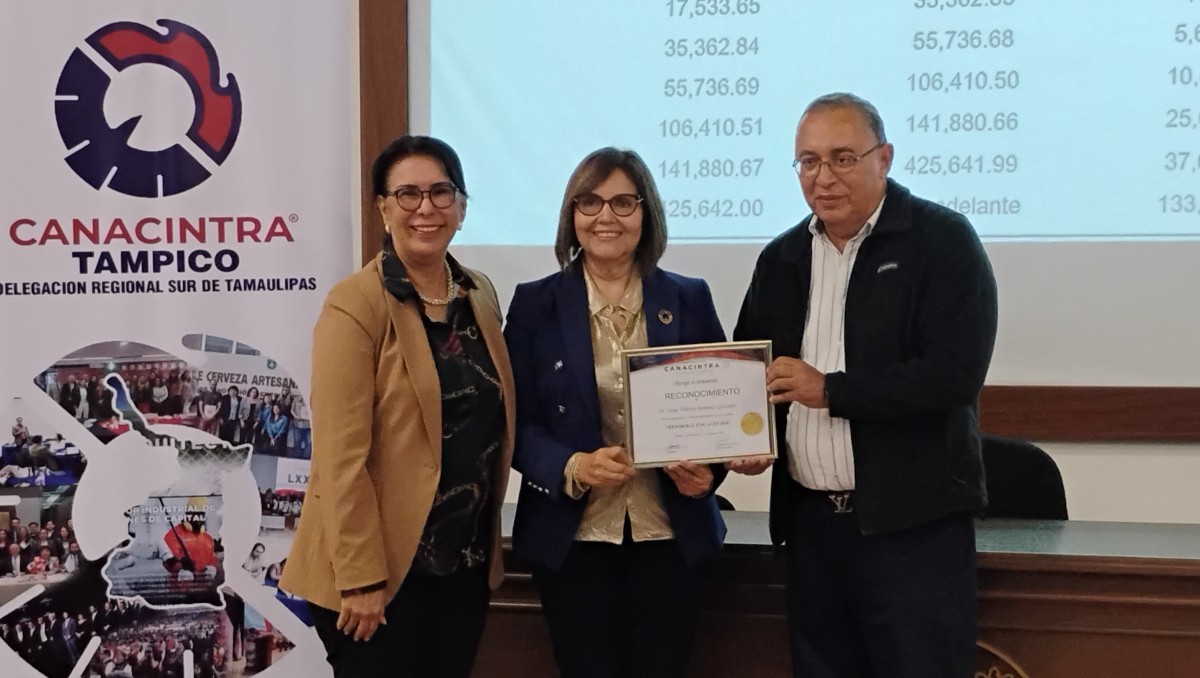 Canacintra Tampico realizó un curso en materia fiscal para el 2026. (Víctor Durán)