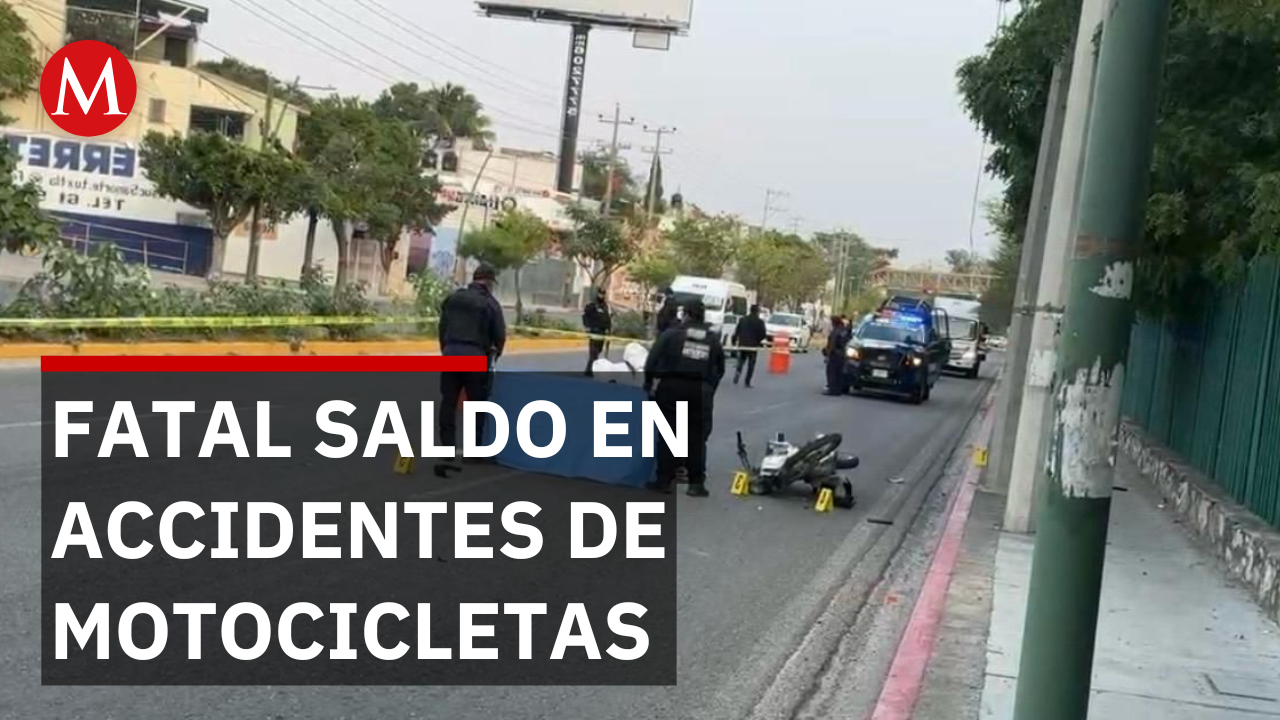 Accidentes de motocicleta dejan siete muertos en Chiapas