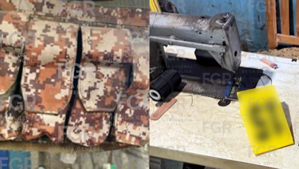 Aseguran fábrica de uniformes clonados de fuerzas de seguridad en Veracruz