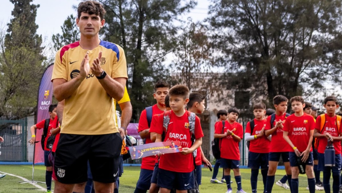 Barça Academy estará en Tampico en febrero próximo.