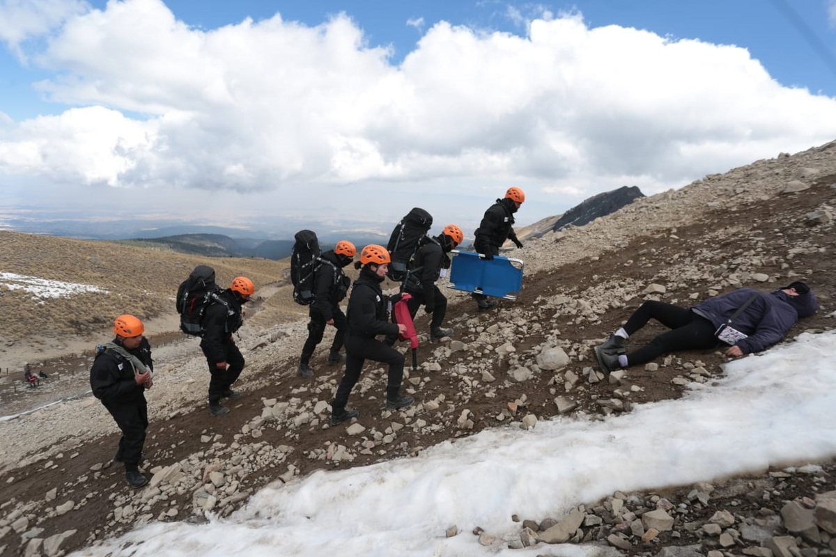 La Conanp reiteró el llamado a la población para evitar ascensos no autorizados en el Nevado de Toluca. | Tania Contreras